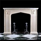 gothic fireplace