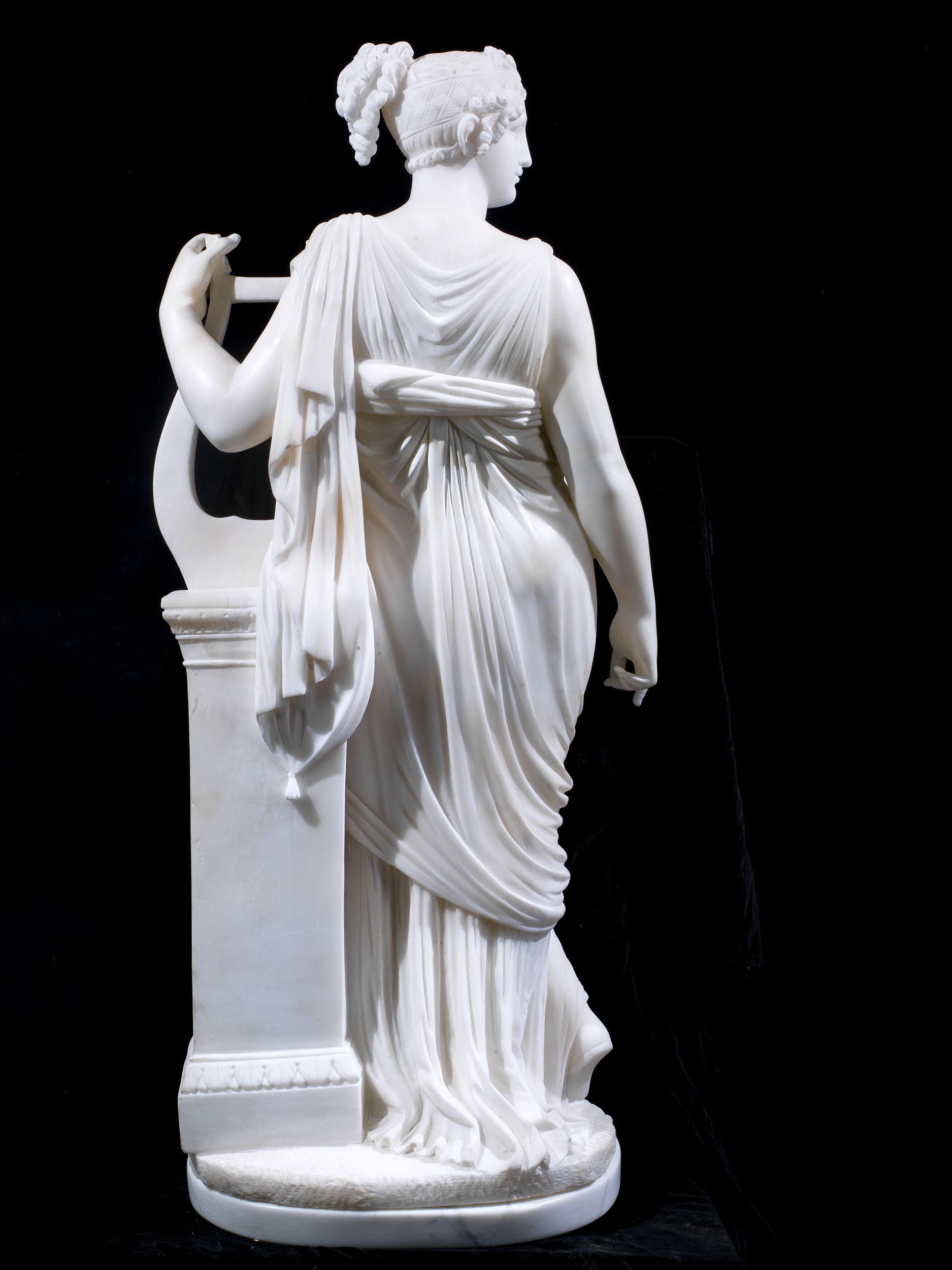 Large Antique Marble Statue of Terpsichore | Westland London