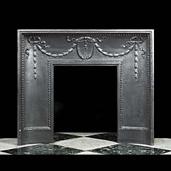 An elegant Louis XVI fireplace insert 