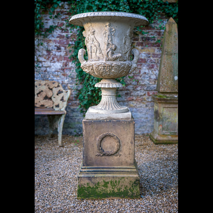 Large 19th Century Copy of the Medici Vase 